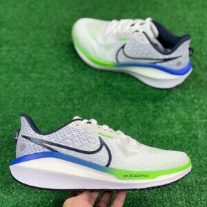 Nike Vomero 17 White Racer Blue Lime Mens Running Shoes FB1309-100 NEW Sz 9